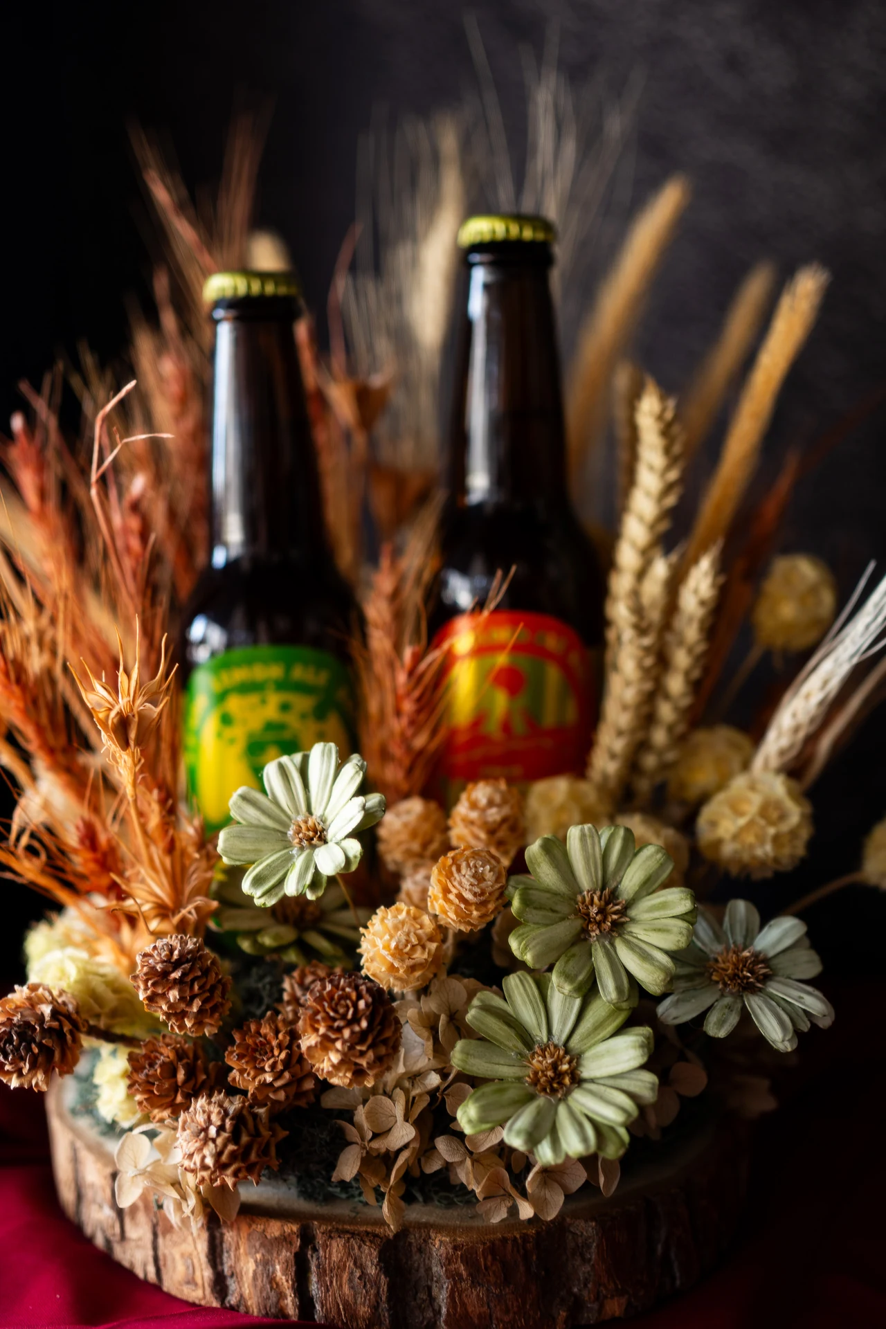 湧金啤酒 × 村家鮭女：大麥特賣！用花藝為精釀新店開瓶