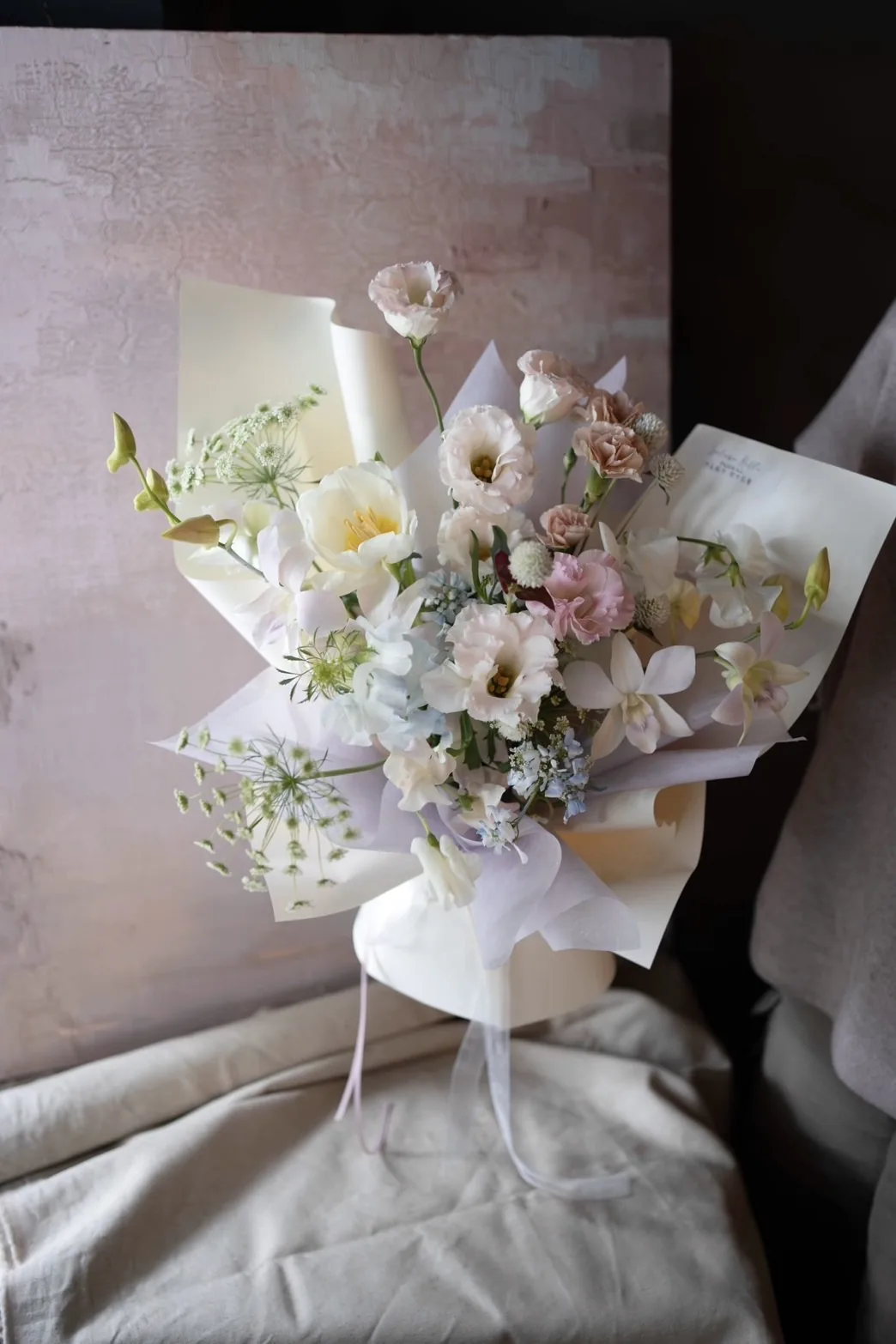 鮮花花束｜繽紛色系 多樣混合花材花束