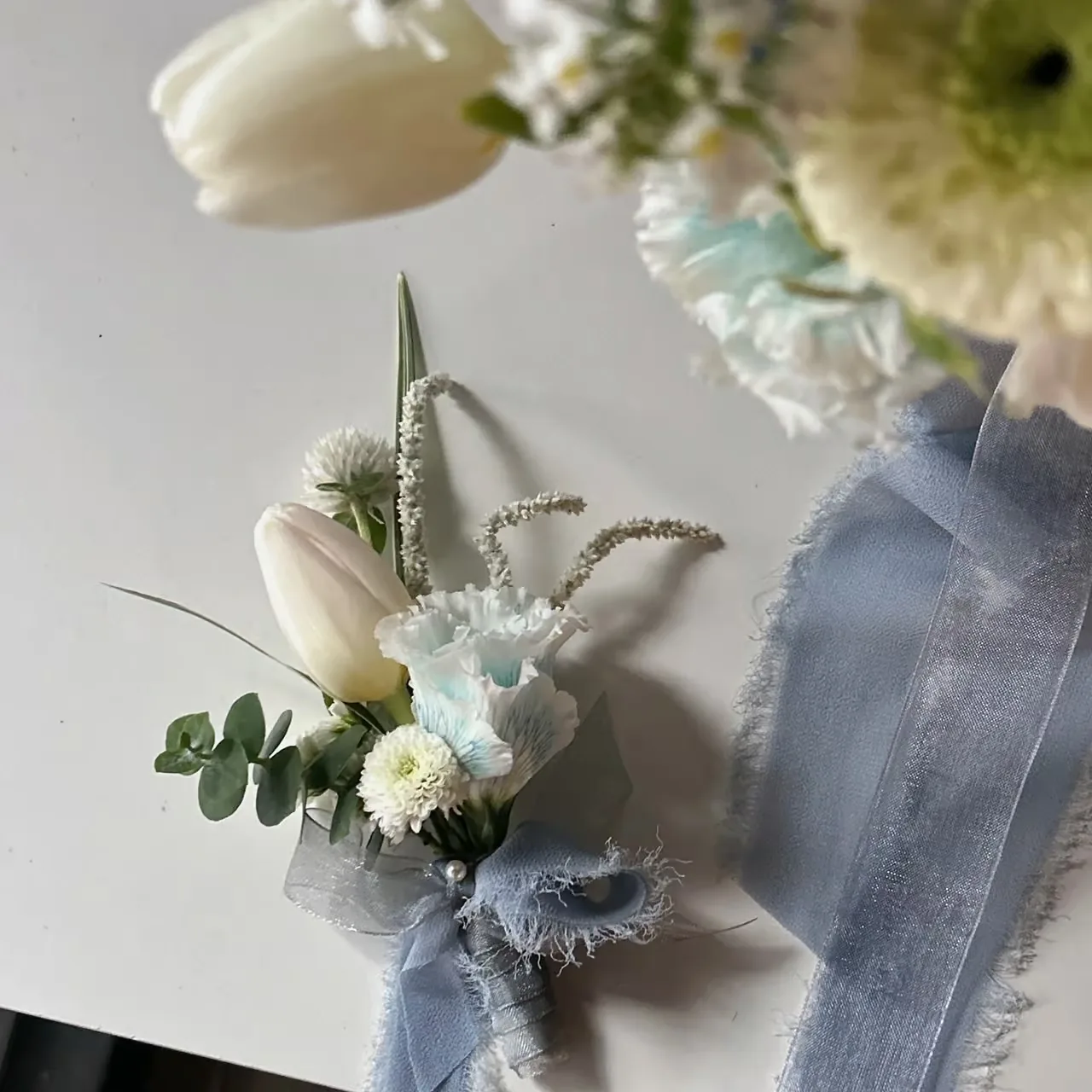 鮮花質感胸花 6