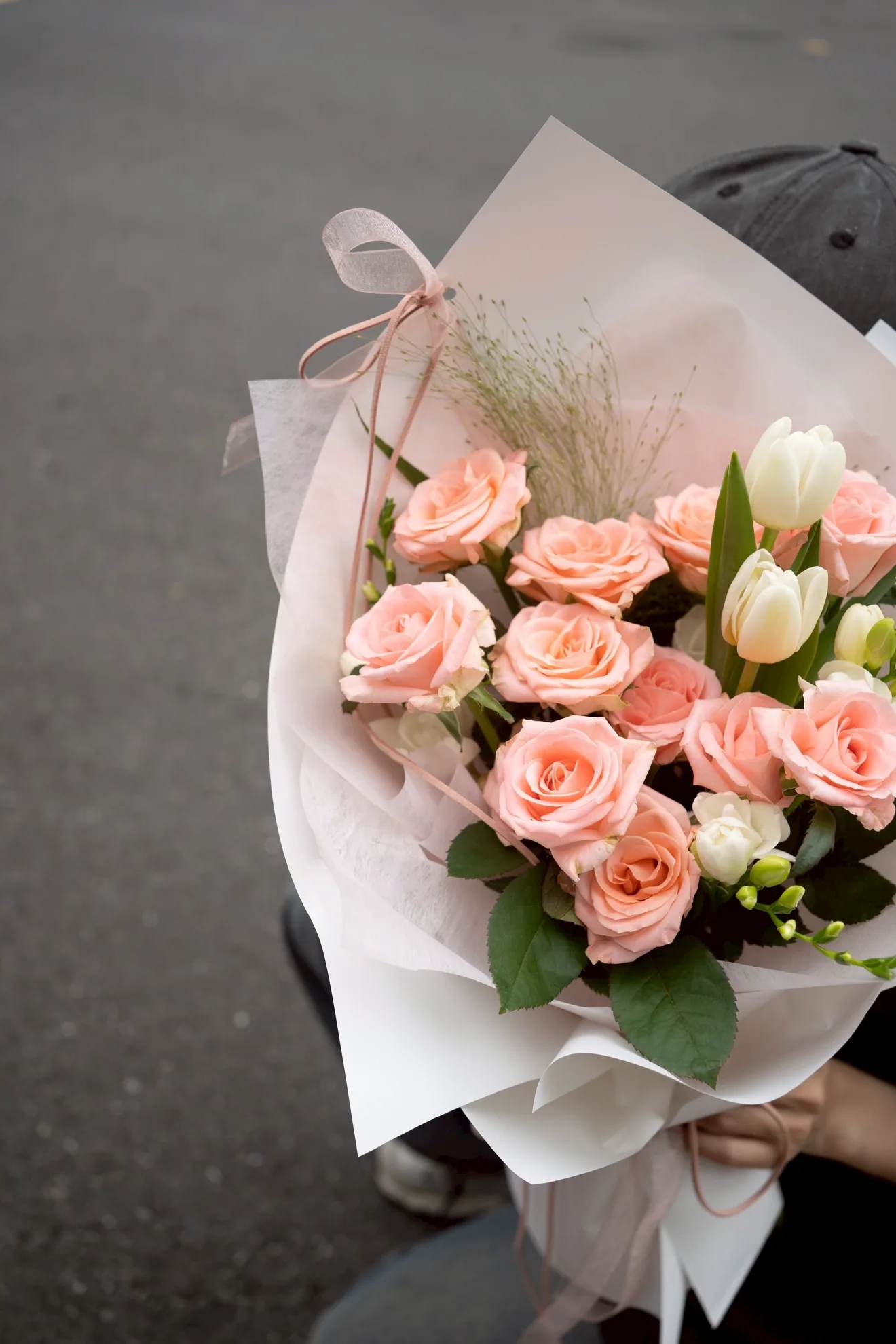 情人節｜不挑款粉嫩色調花束 3