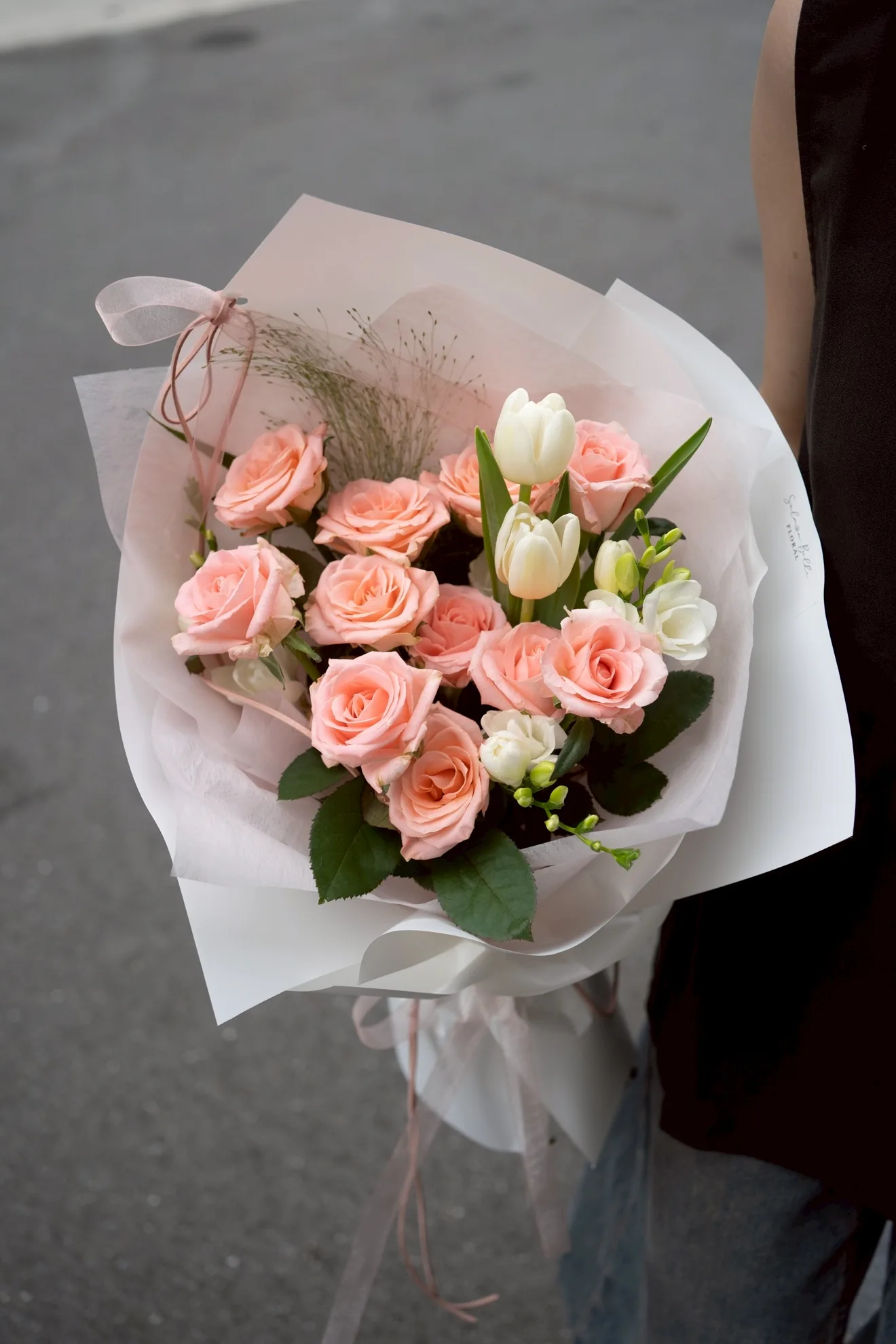 情人節｜不挑款粉嫩色調花束 4