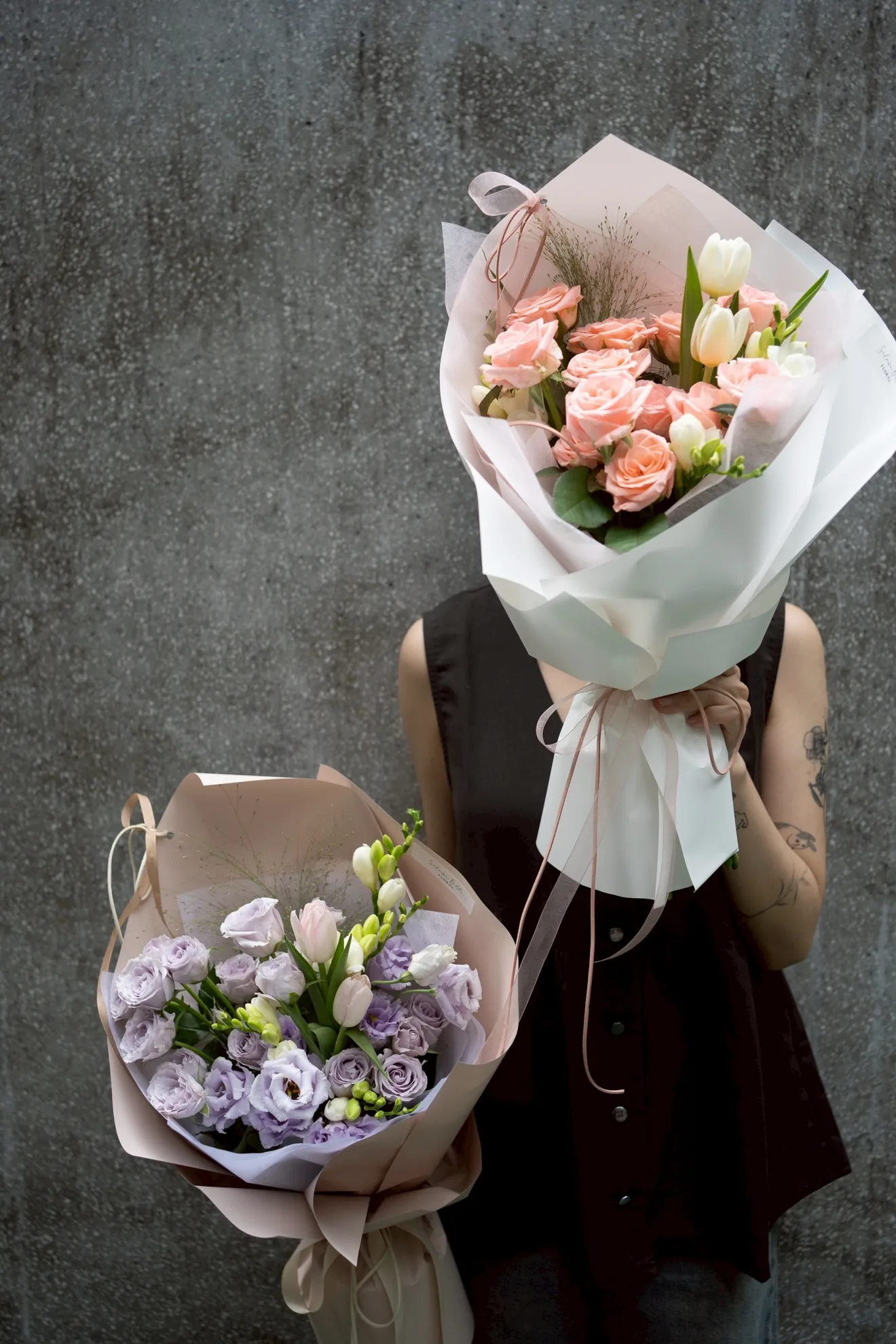 情人節｜不挑款粉嫩色調花束 5