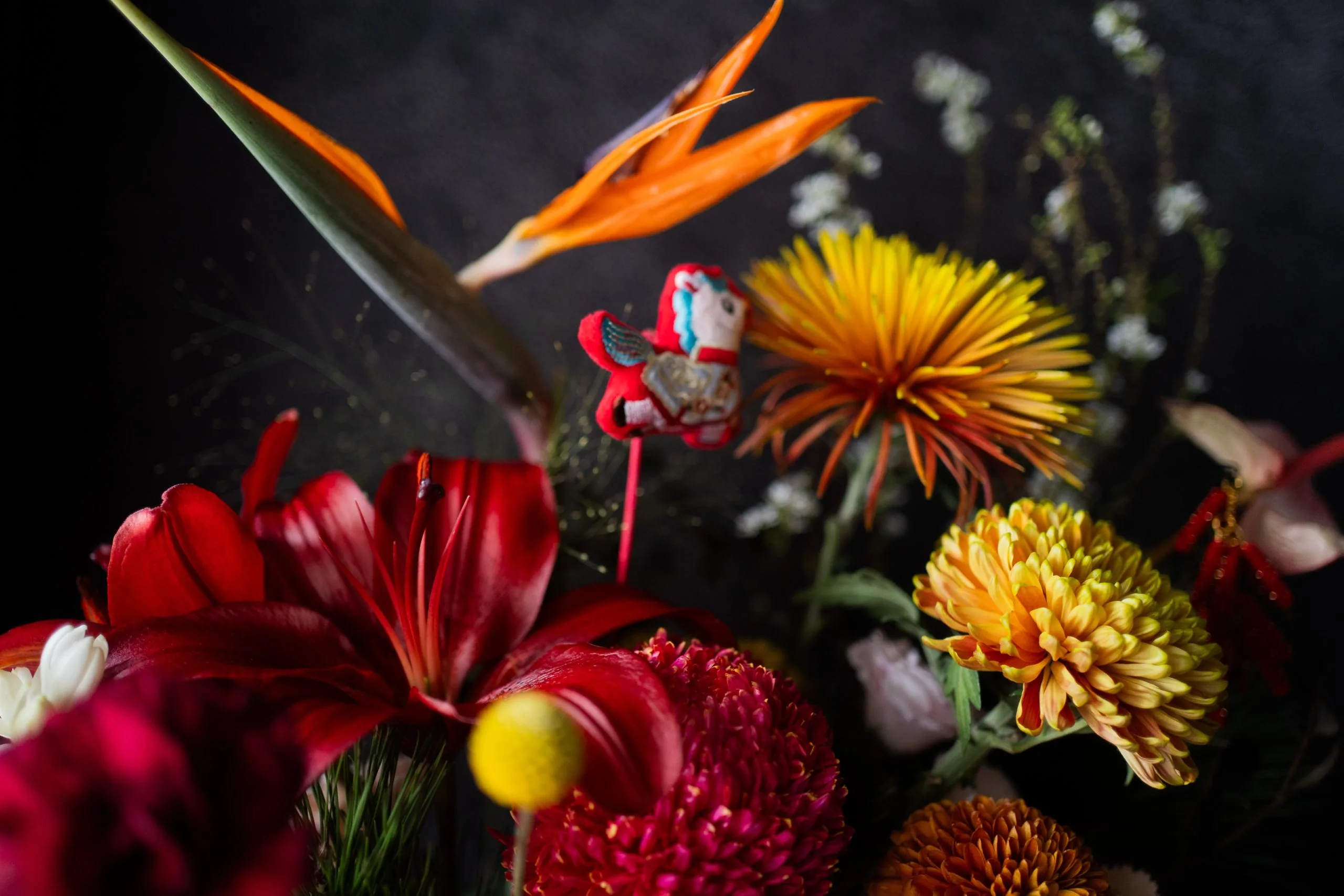 年節中式花禮｜元寶加馬 🧨 財富加碼 送長輩長官首選款 4