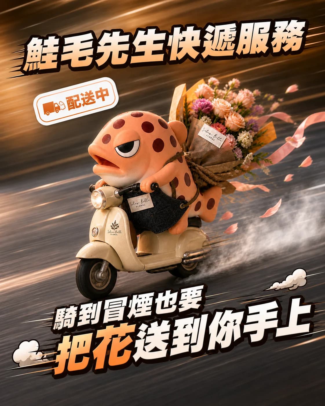 鮭毛先生快遞