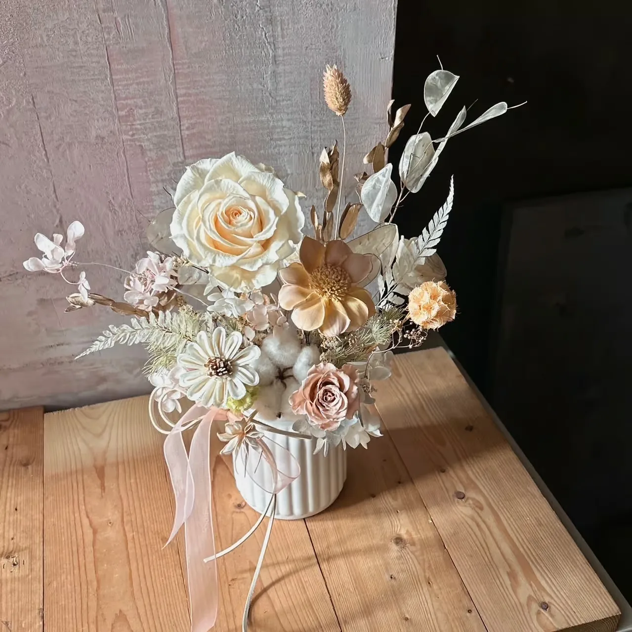 永生桌花｜香檳金色系 3