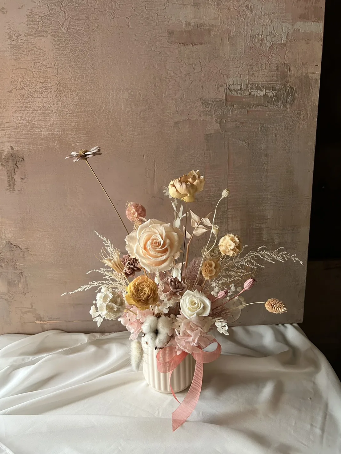 永生桌花｜香檳金色系 4