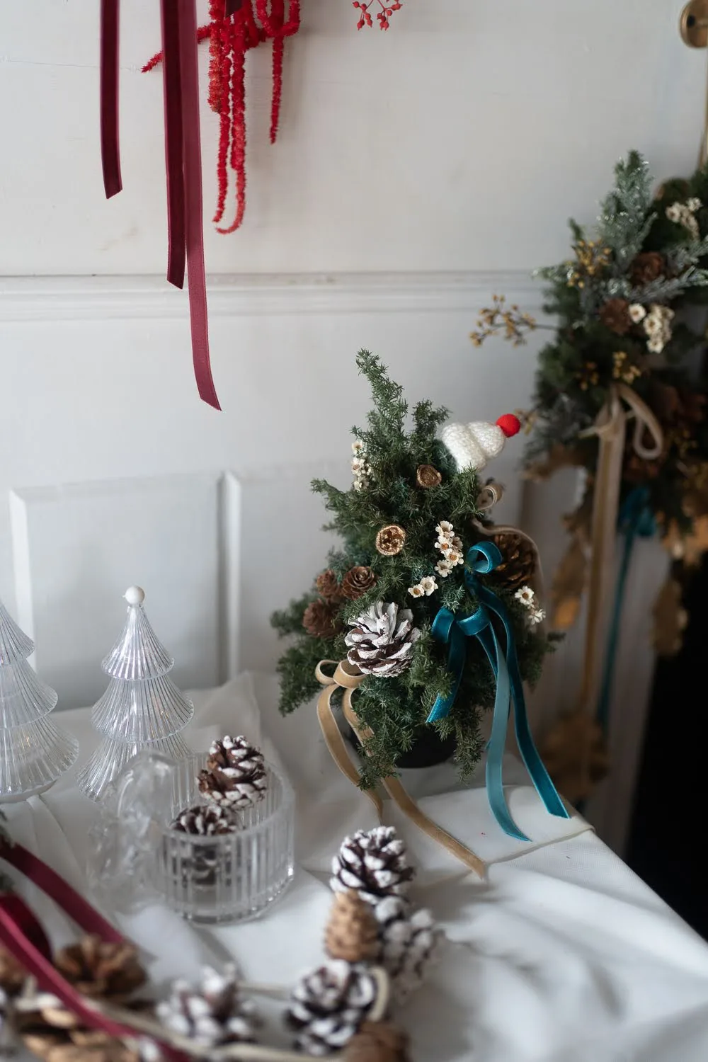 聖誕節花禮｜冬禮詩篇Winter Litany桌上式聖誕樹 ｜