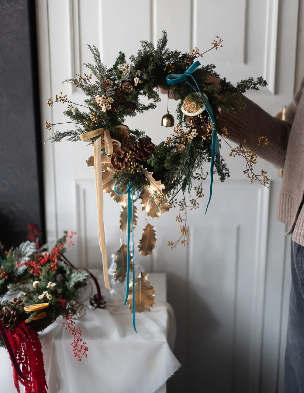 聖誕節花禮｜冬禮詩篇Winter Litany永生花圈 4