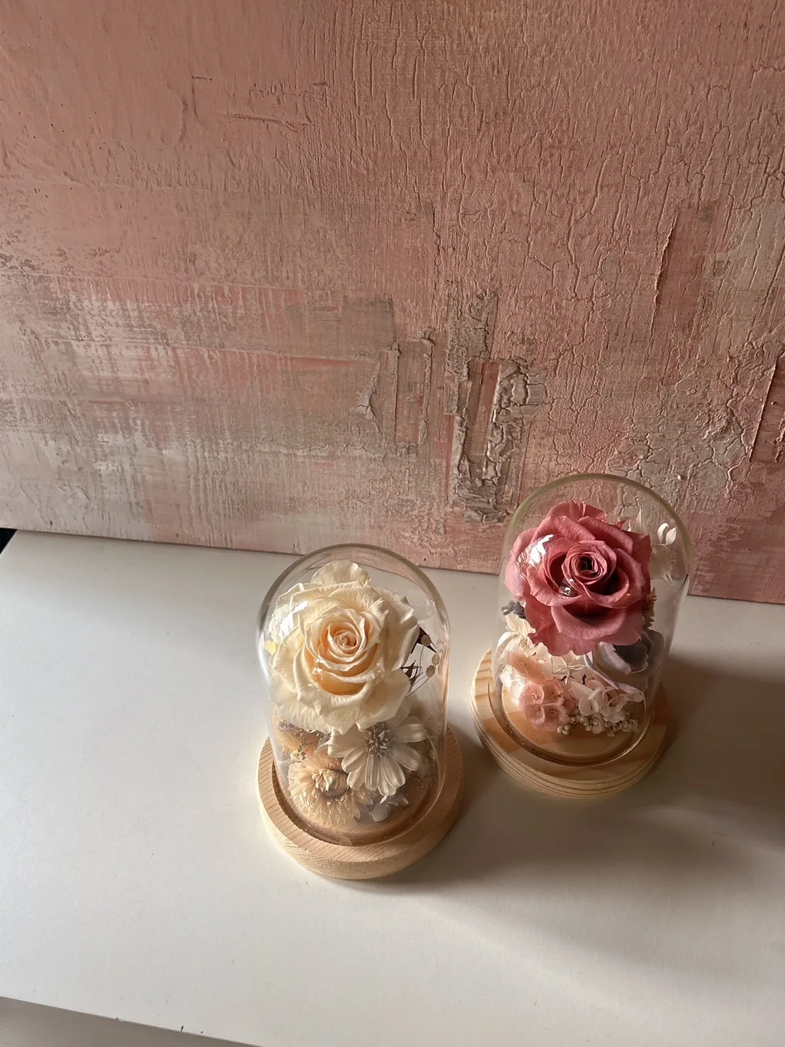 永生桌花｜玻璃夜燈花盅 3