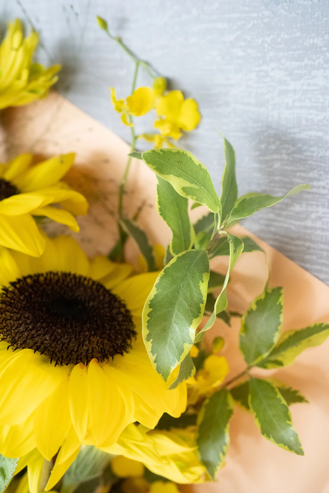 《拾穗記憶》｜感謝系黃色畢業花束 7